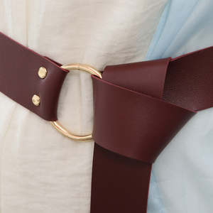 Imra Impex Cinturón Vintage de Cuero PU con Hebilla, Ajustable, Largo, Duradero, para Disfraces Medievales de Halloween 2026 - Product Image 4