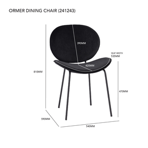 Chaise de salle à manger luxueuse bleue rembourrée avec dossier ergonomique incurvé et pieds en métal fins pour une utilisation en salle à manger - Product Image 5