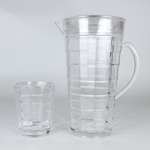 <b>Picnic</b> Acrylic Mosaic Design Water Glass - Product Image 2