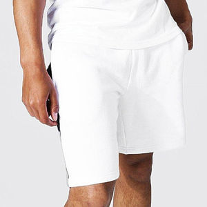 Custom Made Summer Street Fashion Men's <b>Twin</b> <b>Set</b> High Quality 100% Cotton Breathable Casual Wear Short <b>Sets</b> - Product Image 6