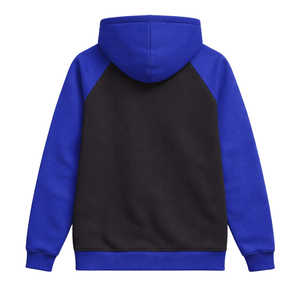 Sudaderas Soror con Mangas Raglán, Forro Polar de Algodón, Estilo Casual para Otoño e Invierno, Diseño con Bolsillos, Corte Regular, Azul y Negro, para Hermandades y Fraternidades - Product Image 6