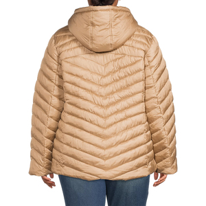 High Quality Women's Slim Fit Canvas Puffer Jackets Sheep Skin Nylon Fashionable <b>Stand</b> Collar Breathable Knitted Heated - Product Image 2