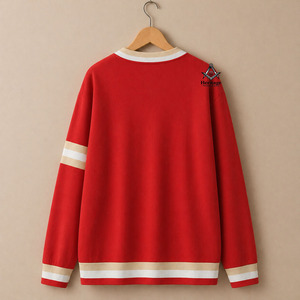 HMR Wholesale Custom Delta Sigma Embroidered Knit <b>Cardigan</b> <b>Sweater</b> For Sorority fraternity College Varsity <b>Sweater</b> - Product Image 3