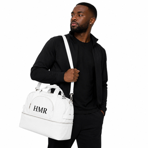 Bolsa de Lona Elegante con Estampado por Transferencia para Uso Casual y de Viaje, con Diseño de Ropa Masónica, de Hermandad y Sororidad Griega - Product Image 3