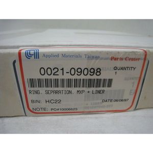 AMAT 0021-09098 แหวนแยกวงจร MXP+ Liner - อุปกรณ์และชิ้นส่วนเซมิคอนดักเตอร์ระดับโลกที่เชื่อถือได้ - Product Image 2
