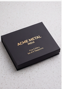 ชุดช้อนสแตนเลส Acme Metal Classic จำนวน 6 ชิ้น ขัดเงาอย่างดี ทนสนิม ดีไซน์ทันสมัย สำหรับชุดอาหารงานแต่งงานและร้านกาแฟ - Product Image 5