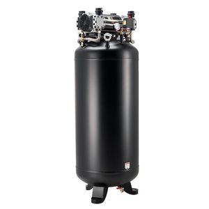 Compressore d'aria oil-free da 80 galloni, resistente, 5HP, 13.5SCFM, 90PSI Max, 145PSI con serbatoio - Product Image 1