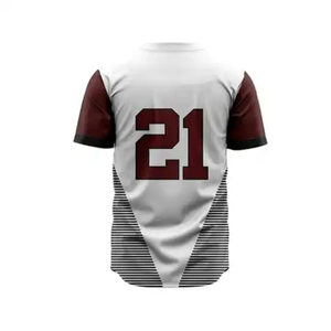 Uniforme de Béisbol Sublimado de Fábrica, Tejido Transpirable y Elegante, Gran Venta - Product Image 5
