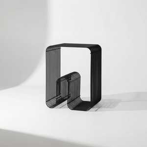 Mesa de Centro de Metal con Diseño de Alambre, Muebles para Sala de Estar y Dormitorio, para Uso en el Hogar, a Bajo Precio - Product Image 5