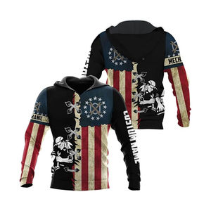 Chemises 100 % coton imprimées 3D intégrales pour hommes/femmes, motif boîte à outils à capuche, nom personnalisé brodé, motif uni pour le printemps - Product Image 5