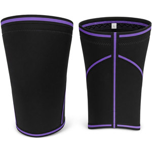 <b>Knee</b> Sleeves for Gym Workout Weightlifting <b>Support</b> Cross Training Cross Fit <b>Squats</b>-Premium Elbow <b>Knee</b> Sleeves - Product Image 2