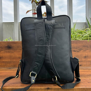 New Wholesale Newest Stylish Men's Full Grain Genuine Leather Travel <b>Laptop</b> <b>Backpack</b> School Bags Luxury Large Capacity <b>Backpacks</b> - Product Image 4