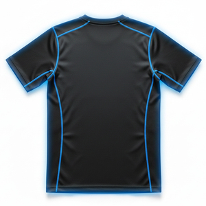 Custom Sublimated Compression Shirt 4-Way Stretch Tech Gym Tee High Performance Athletic Wear Wholesale Clothing - Product Image 3