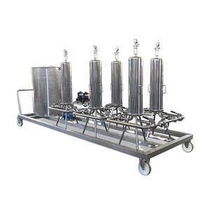 El mejor precio del mercado Equipo de filtración de líquidos de primera calidad Tecnología innovadora Filtro de flujo cruzado Vino y cerveza de Italia - Product Image 1