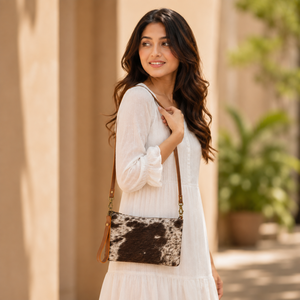 Sac à main en cuir de vachette véritable sac à bandoulière élégant vente chaude nouveau Design sac à bandoulière pour les femmes - Product Image 3