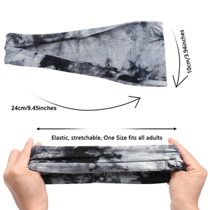 Fashion Hair <b>Accessories</b> Cute Oxford Rip-Stop Unisex Metal Punk Style Four Seasons Head Band Sports Fitness Sublimation Design - Product Image 2