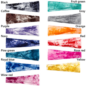 Fashion Hair <b>Accessories</b> Cute Oxford Rip-Stop Unisex Metal Punk Style Four Seasons Head Band Sports Fitness Sublimation Design - Product Image 6