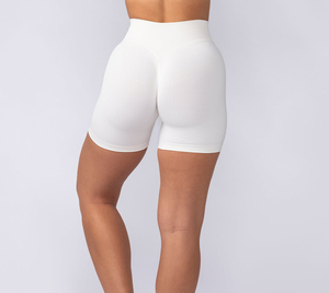 Shorts Deportivos para Mujer, Cintura Elástica, Transpirables, para Yoga, Ejercicio, Correr, Sin Costuras - Product Image 5