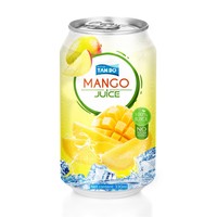 Groothandel 330Ml Aluminium Kan & Fles Oranje Tropische Puree Vruchtensap Drank Oem Geaccepteerd Goedkope Prijs Drank Met Gratis Monster