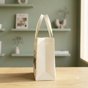 Sac fourre-tout personnalisé en non-tissé thermosoudé avec impression sérigraphique, écologique, réutilisable, personnalisable, pour exposition, emballage cadeau, sac à main - Product Image 2