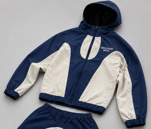 Custom Logo High Quality Nylon <b>Hooded</b> Summer Lightweight Quick-drying <b>Zip</b>-Up Sport Tracksuit for Men - Product Image 2