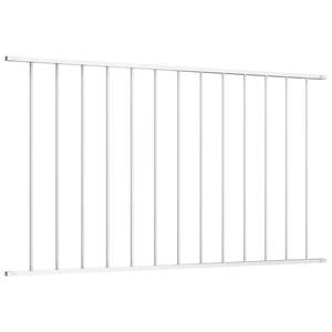 Panel de Valla de Acero con Recubrimiento en Polvo Blanco de 5.4 pies x 2.5 pies, Categoría de Producto: Paneles Sándwich - Product Image 2