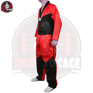 ชุดยูนิฟอร์มฟรีสไตล์แบบสั่งทำพิเศษ ดีไซน์คอวี คุณภาพดีที่สุด สำหรับฝึกซ้อมและการแข่งขันศิลปะการต่อสู้ฟรีสไตล์ - Product Image 6