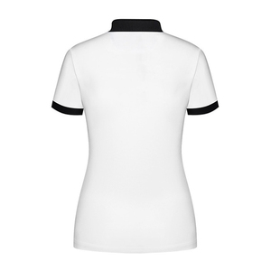 Camiseta Polo de Algodón para Mujer, Moda Casual, Manga Corta, Logotipo Personalizado, Proveedor Mayorista, Tela de Algodón Transpirable de Primera Calidad - Product Image 5