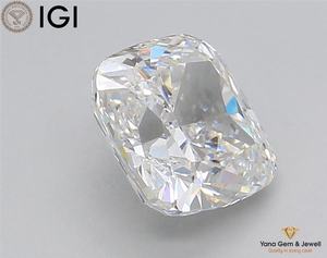 เพชรทรงสี่เหลี่ยมคุชชั่น 2.00 กะรัต พร้อมใบรับรอง IGI สี F ความสะอาด VS1 เพชร CVD ที่เพาะเลี้ยงในห้องปฏิบัติการ เหมาะสำหรับเครื่องประดับโซลิแทร์ทันสมัย - Product Image 4