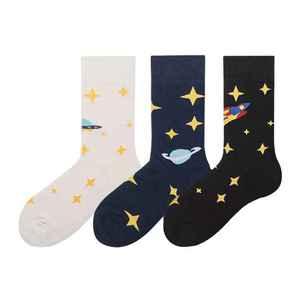 Calcetines de algodón personalizados, de caña alta, transpirables, coloridos, estilo urbano, para hombre y mujer, informales, de invierno. - Product Image 5