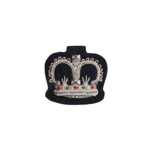 Insignia y Parche Bordados a Mano con Hilo Metálico para Uniformes, Diseño Personalizado, Fabricación en Pakistán - Product Image 1