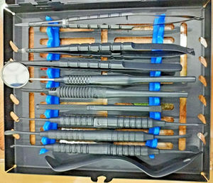 Juego de Instrumentos Quirúrgicos Orales Periodontales Manuales Ergonómicos de Alta Calidad, de Acero Inoxidable, con Certificación CE e ISO - Product Image 3