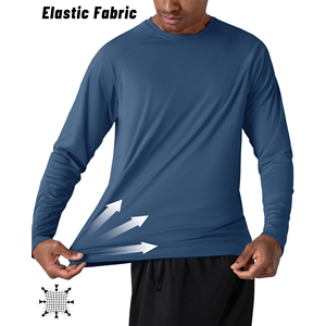 Custom Logo UV Protection Shirt UPF 50+ Long Sleeve Breathable Anti-UV Outdoor Sports Wear - Product Image 2