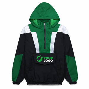 Men’s Windbreaker Starter Jacket | Lightweight Windproof Hooded Zip-Up | Custom Logo Wholesale Outdoor Streetwear Jacket - Product Image 1