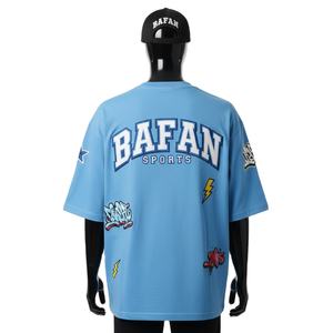 Camiseta Oversize para Mujer, Tela de Algodón Premium GSM, Corte Holgado, Logotipo Gráfico Personalizado, Camiseta 100% Algodón para Hombre, Corte Holgado, Estampada - Product Image 2