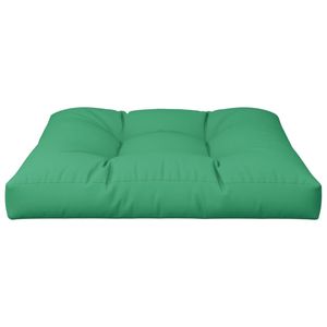 Coussin d'extérieur en polyester vert 31,5x31,5x4,7 pouces pour palette - Product Image 4