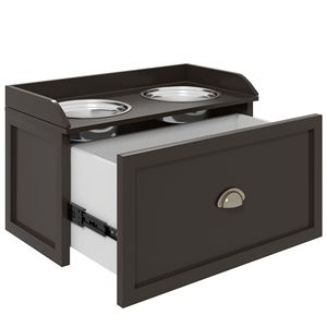 Set di Ciotole Rialzate per Cani di Taglia Grande con 2 Contenitori per Cibo, Stazione di Alimentazione Pratica per Animali Domestici - Product Image 6