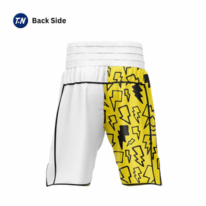 Shorts de bain grande taille pour hommes, taille mi-haute, décontractés, respirants, en toile imperméable, écologiques, à taille élastique rapide - Product Image 2