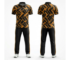 <b>Cricket</b> Team Uniform Sublimation with Name & Number | Men Women Youth <b>Cricket</b> Wears Polo Shirt and Trouser Full Team Outfit - Product Image 4