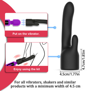 อุปกรณ์เสริม <span class=keywords><strong>AV</strong></span> Wand สายรัดศีรษะซิลิโคนกันน้ำ IPX7 เป็นมิตรกับสิ่งแวดล้อม ใช้งานได้หลากหลาย ของเล่นสำหรับผู้ใหญ่ทั้งชายและหญิง - Product Image 3