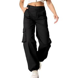 Pantalones Cargo de Algodón para Mujer, Nuevo Diseño, Pantalones Deportivos para Correr, Fitness, Pantalones Casuales con Bolsillos, Ligeros - Product Image 4
