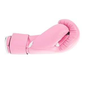 Guantes de boxeo de cuero genuino con cordones, guantes de kickboxing profesionales de alta calidad, guantes de sparring CP-BG-64 - Product Image 5