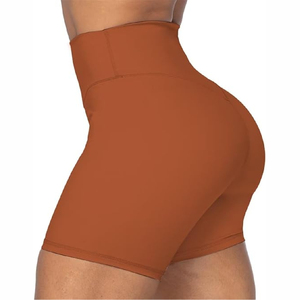 Shorts Deportivos Ligeros para Mujer, Transpirables, para Gimnasio, Entrenamiento, Running, Fitness, Tela Elástica, Cintura Elástica, Bolsillo Lateral, Activos - Product Image 3