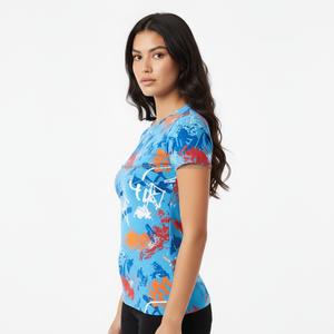All Over Print 180gsm 100% Cotton TShirt Custom Full Sublimation Style <b>Graphic</b> <b>Tee</b> Men Plain Blank Tshirt Manufacturer Wholesale - Product Image 3