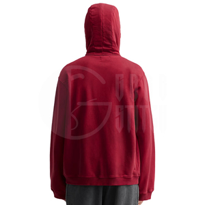 Top Trendy Boxy Unisex Triple Zipper <b>Hoodies</b> Eco-Friendly <b>Polyester</b>/Cotton Winter <b>Hoodies</b> 3 Zipper Short Length Boxy <b>Hoodies</b> - Product Image 4