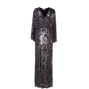 Elegant Women's Chiffon <b>Sequin</b> Trumpet/Mermaid Floor-Length Natural Cap Sleeve Party Evening Gown Shimmer Formal Wear Wholesale - Product Image 1