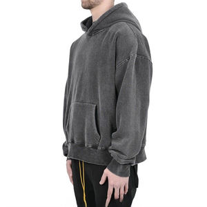 Fabricant de sweats à capuche délavés en gros – Tissu durable pour marques de mode et approvisionnement en vrac - Product Image 2