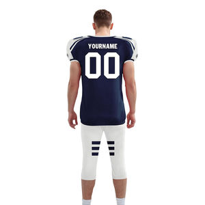 Uniformes de Fútbol Americano para Adultos con Logotipo Personalizado y Múltiples Diseños, Tejido Transpirable, de Secado Rápido y que Absorbe la Humedad - Product Image 2