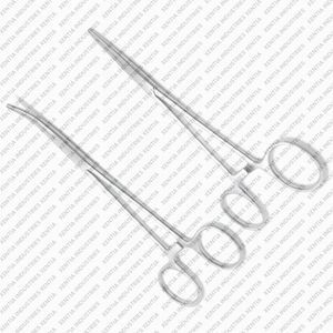 Ensemble de pinces hémostatiques Rankin Crile droites et courbées de 6,25 pouces, pinces chirurgicales en acier inoxydable, pinces hémostatiques vétérinaires OEM - Product Image 3