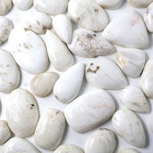 Buy Wholesale White Scolecite Loose Gemstone White Scolecite Cabochon Loose White Scolecite Gemstone for Jewelry Jaipur - Product Image 4